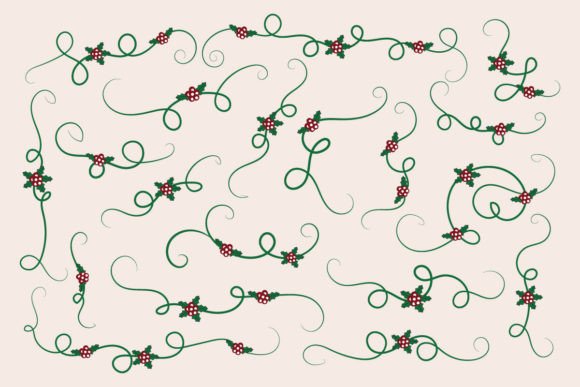 Christmas Lines Separator Text Dividers Review