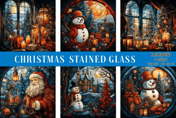 Christmas Stained Glass Background: A Brand Review