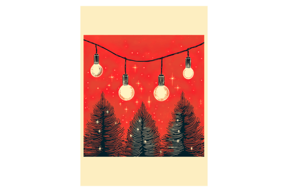 Light Christmas Card: Illustrations for Crafters
