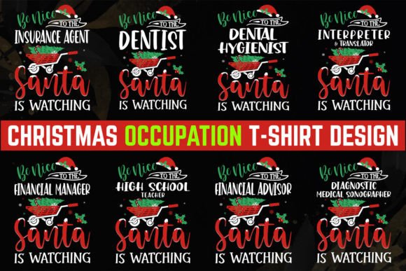 Occupation Christmas T-Shirt Designs Review