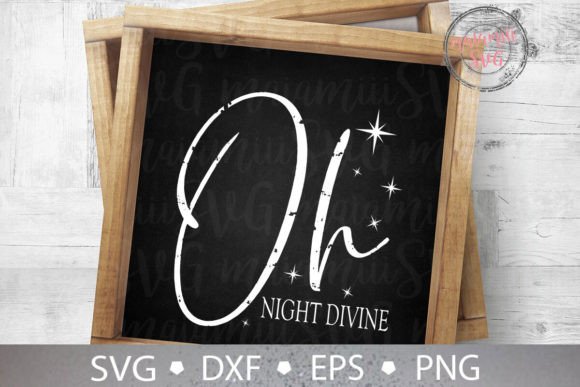 Oh Night Divine SVG: Elevating Crafts & Branding