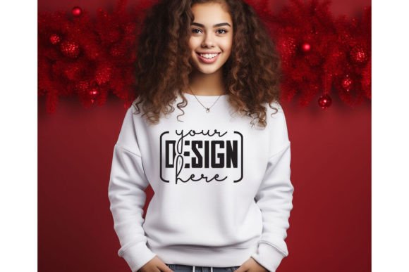 Review: Christmas Free White Sweatshirt Mockups for Christmas Amp