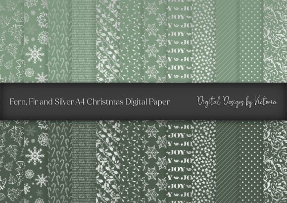 Review: Fern, Fir and Silver Christmas A4 Paper