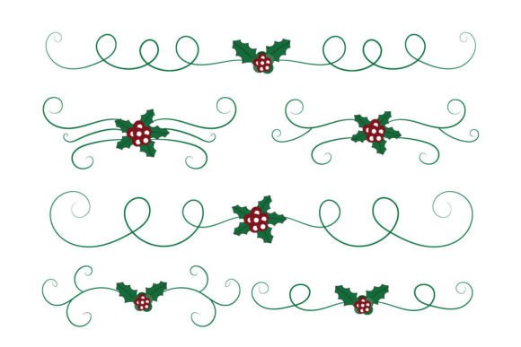 Reviewing Christmas Flourish Swirl Holly Ornaments