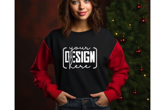 Reviewing Christmas Girl Red Sweatshirt Mockups for Hoodies Amp