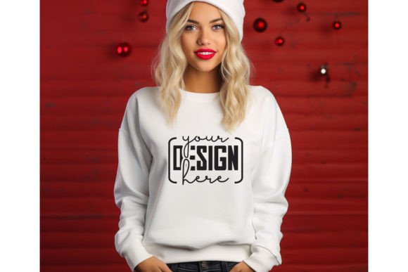 Reviewing the Christmas Girl Sweatshirt Mockup