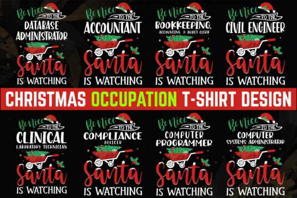 Reviewing the Profession Christmas T-Shirt Design