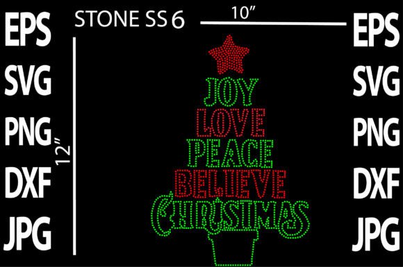 Rhinestone Christmas Template: A Crafts Review