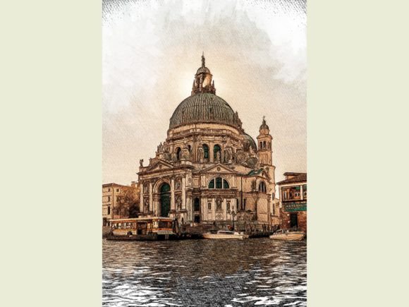 Venice Italy Color Pencil Illustrations Review